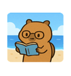 海のカピバラ2@SFW（個別スタンプ：14）