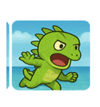 海のイグアナ@SFW（個別スタンプ：6）
