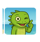 海のイグアナ@SFW（個別スタンプ：14）