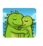 海のイグアナ@SFW（個別スタンプ：32）