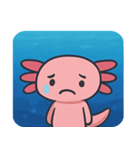 海のウーパールーパー@SFW（個別スタンプ：3）