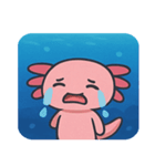 海のウーパールーパー@SFW（個別スタンプ：5）