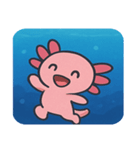 海のウーパールーパー@SFW（個別スタンプ：11）