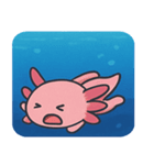 海のウーパールーパー@SFW（個別スタンプ：12）