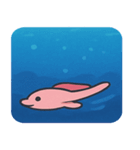 海のウーパールーパー@SFW（個別スタンプ：16）