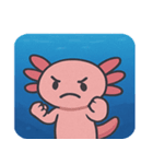 海のウーパールーパー@SFW（個別スタンプ：18）