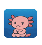 海のウーパールーパー@SFW（個別スタンプ：23）