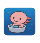 海のウーパールーパー@SFW（個別スタンプ：30）