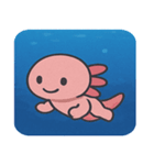 海のウーパールーパー@SFW（個別スタンプ：31）