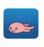 海のウーパールーパー@SFW（個別スタンプ：32）