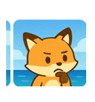 海のキツネ@SFW（個別スタンプ：8）