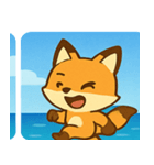 海のキツネ@SFW（個別スタンプ：11）