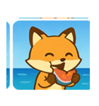 海のキツネ@SFW（個別スタンプ：14）