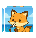 海のキツネ@SFW（個別スタンプ：15）