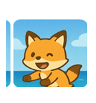 海のキツネ@SFW（個別スタンプ：20）
