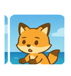 海のキツネ@SFW（個別スタンプ：24）