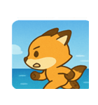 海のキツネ@SFW（個別スタンプ：25）