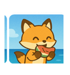 海のキツネ@SFW（個別スタンプ：26）
