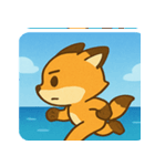 海のキツネ@SFW（個別スタンプ：29）