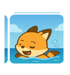 海のキツネ@SFW（個別スタンプ：32）