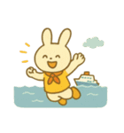 『いっしょに過ごそ』船の旅（個別スタンプ：1）