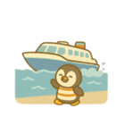 『いっしょに過ごそ』船の旅（個別スタンプ：31）