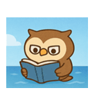 海のフクロウ2@SFW（個別スタンプ：11）