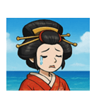 海の花魁@SFW（個別スタンプ：3）