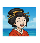 海の花魁@SFW（個別スタンプ：6）