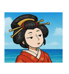 海の花魁@SFW（個別スタンプ：7）