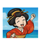 海の花魁@SFW（個別スタンプ：10）