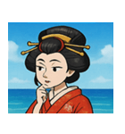 海の花魁@SFW（個別スタンプ：11）