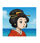 海の花魁@SFW（個別スタンプ：12）