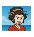 海の花魁@SFW（個別スタンプ：17）