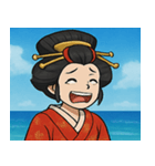 海の花魁@SFW（個別スタンプ：19）