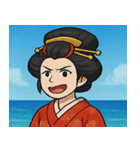 海の花魁@SFW（個別スタンプ：20）