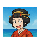 海の花魁@SFW（個別スタンプ：21）