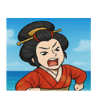 海の花魁@SFW（個別スタンプ：23）