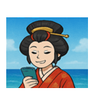 海の花魁@SFW（個別スタンプ：26）