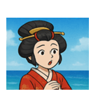 海の花魁@SFW（個別スタンプ：27）