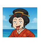 海の花魁@SFW（個別スタンプ：29）