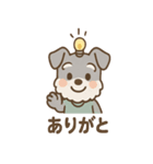 毎日使える ひらめきシュナ 元気敬語（個別スタンプ：4）