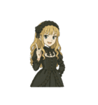 お嬢様の日々（個別スタンプ：1）