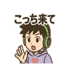 おつかれ対応ゲーム朗リアクションスタンプ（個別スタンプ：35）