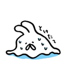 うさぎと夏と食べ物と（個別スタンプ：12）