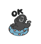 【夏】なつのスタンプ with Gorilla（個別スタンプ：4）