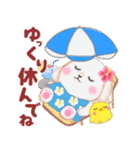 ラブリー・ベイビーうさぎさん⭐︎夏（個別スタンプ：26）