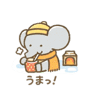 ゆるかわ動物スキー 日本語（個別スタンプ：20）
