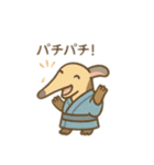 可愛い動物の夏お祭り＆花火 日本語（個別スタンプ：2）