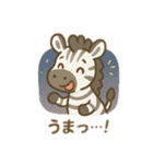 可愛い動物の夏お祭り＆花火 日本語（個別スタンプ：22）
